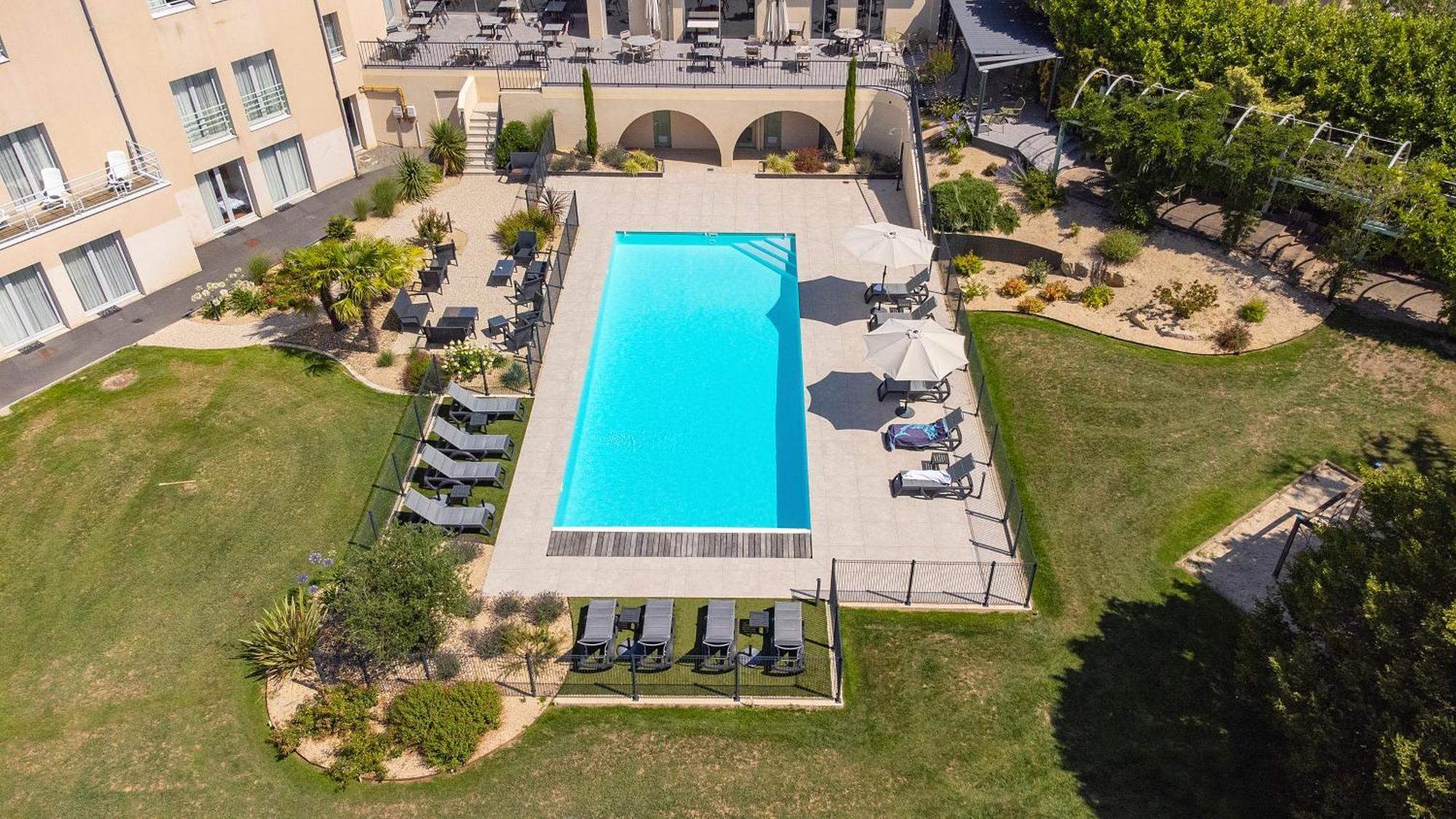 Logis Hotel Restaurant Aloe Les Herbiers Εξωτερικό φωτογραφία